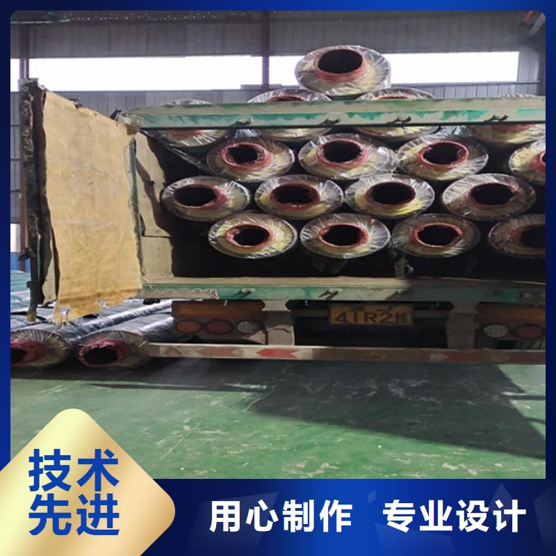 钢套钢岩棉保温管聚氨酯保温钢管供应商