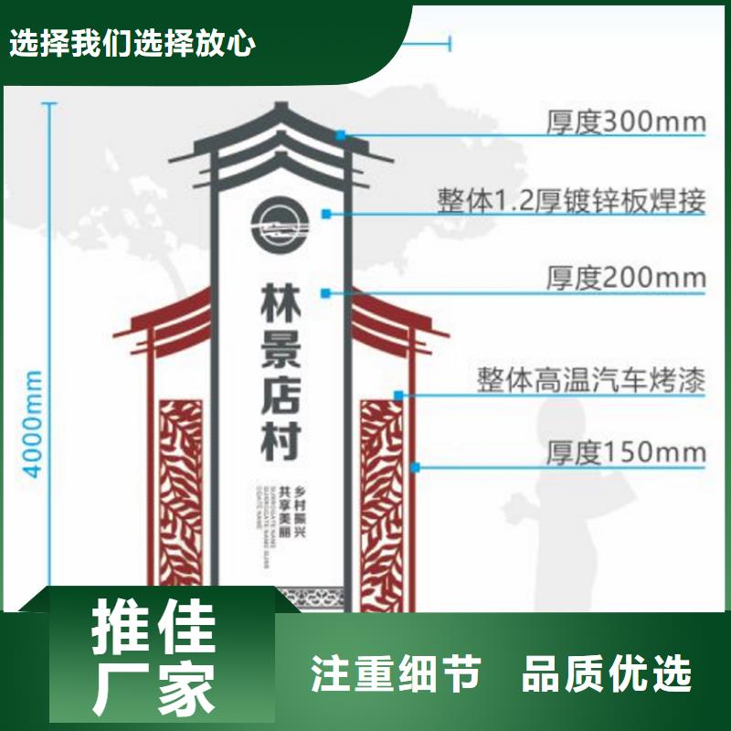 景区导视美丽乡村标牌实力老厂