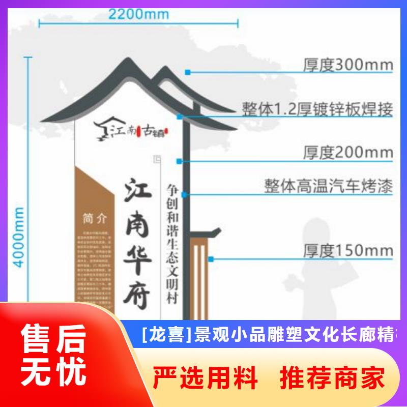 仿古木纹美丽乡村标牌生产基地