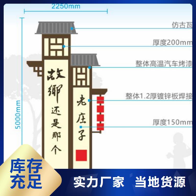 铁艺新农村美丽乡村标牌美丽乡村标牌标识村名牌批发价格