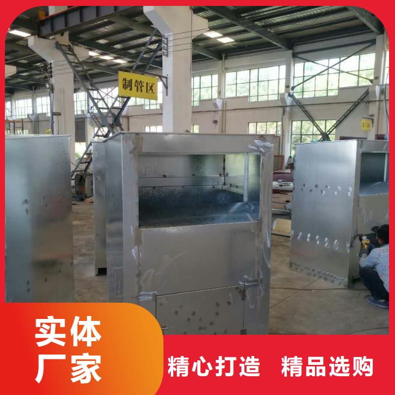 旧衣回收箱制作来厂考察