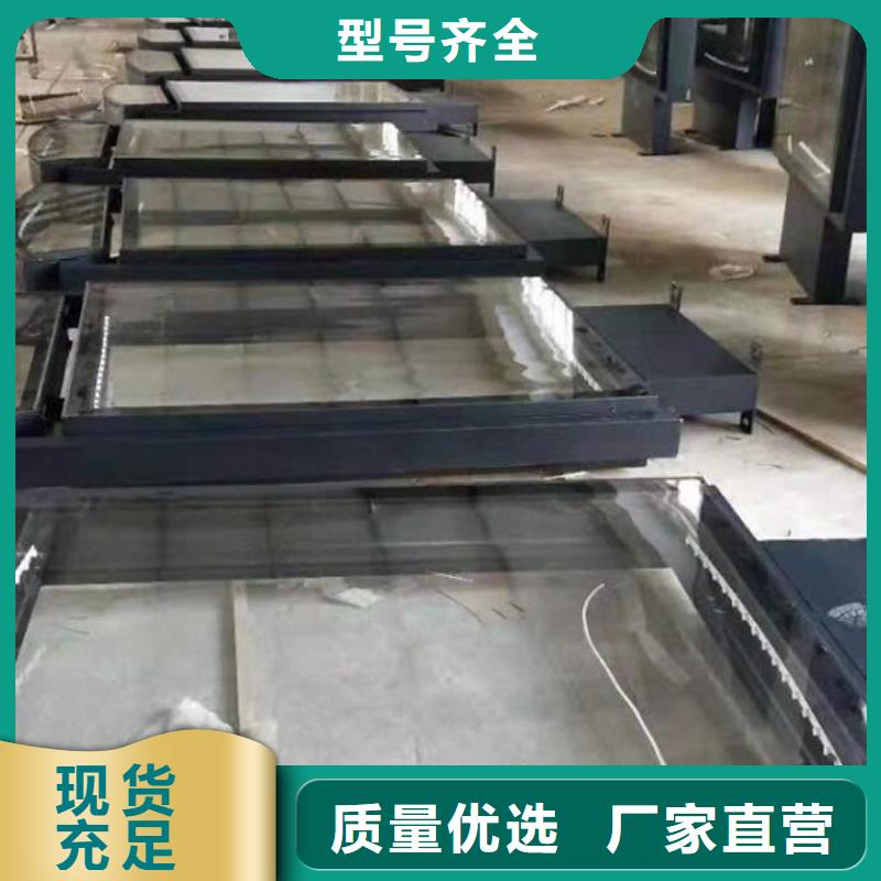 指路牌灯箱滚动垃圾箱支持加工定制