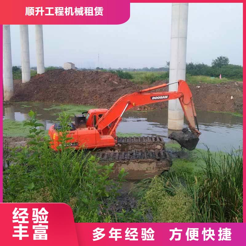 
湿地沼泽地挖掘机租赁改装