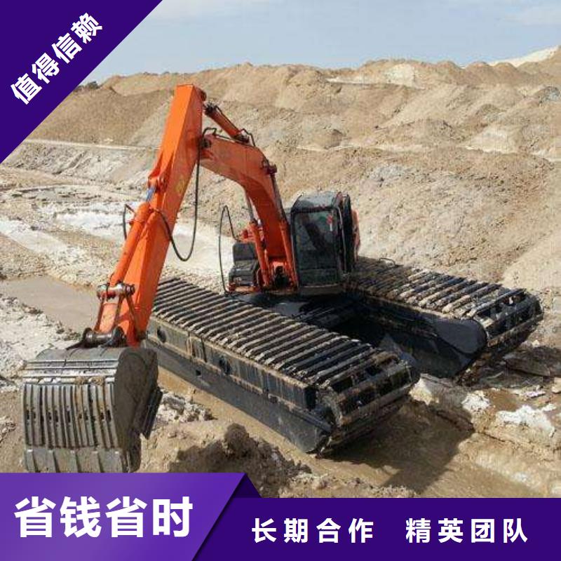 【水上挖掘机租赁 出租水陆挖机实力公司】