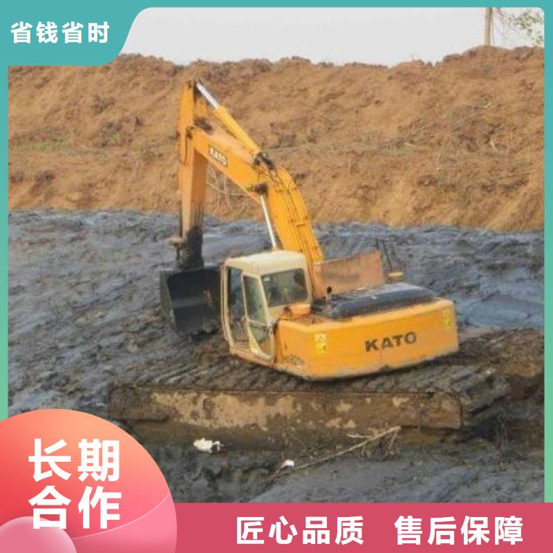 水上挖掘机租赁湿地挖机租赁专业承接