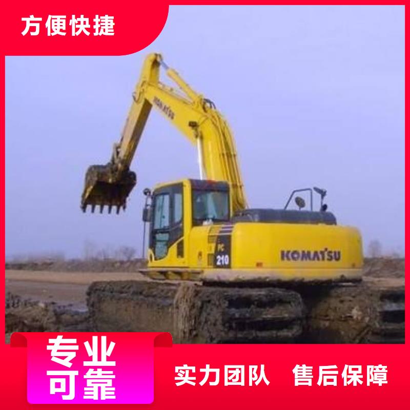 水上挖掘机租赁,租赁湿地挖机正规公司