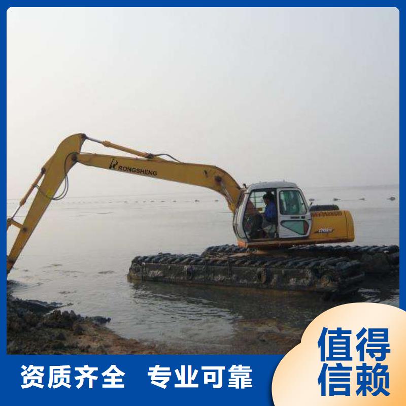 水上挖掘机租赁湿地挖机租赁省钱省时