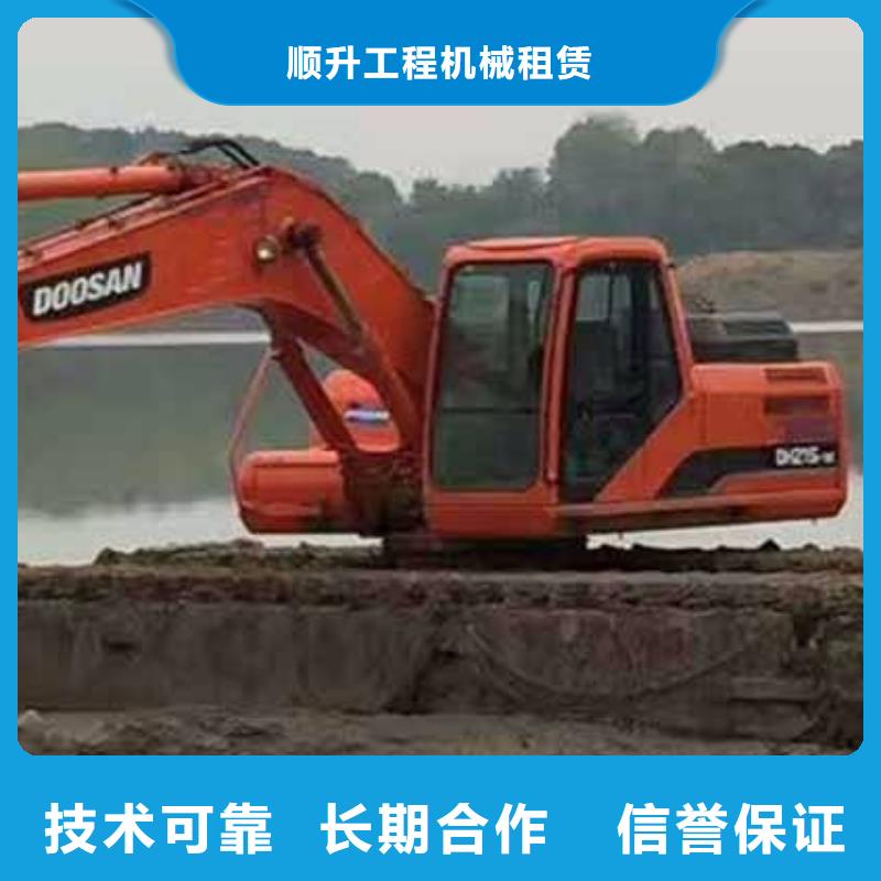 水上挖掘机租赁租赁湿地挖机多家服务案例