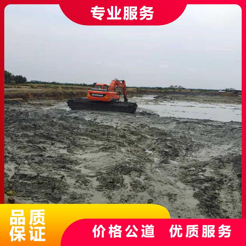 水上挖掘机租赁租赁湿地挖机实力公司