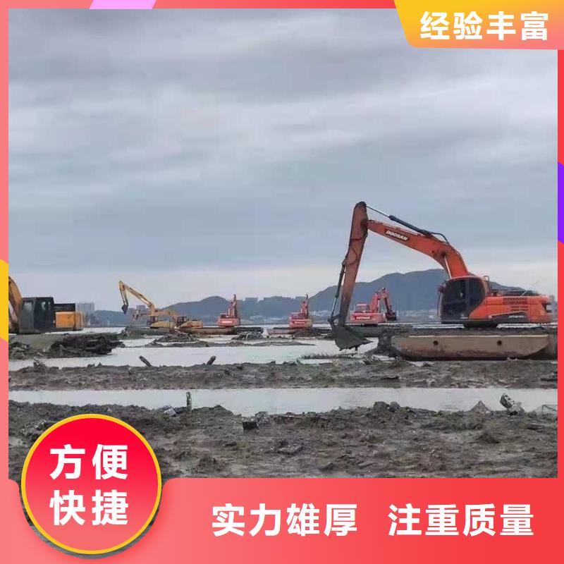 水上挖掘机租赁,租赁大小船挖公司团队