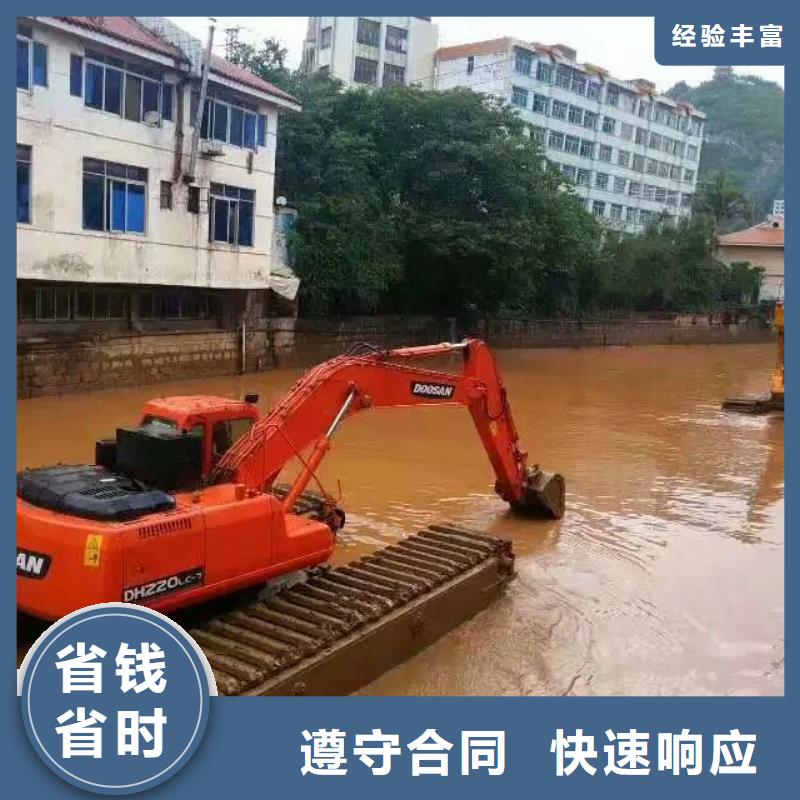 水上挖掘机租赁租赁大小船挖多年经验