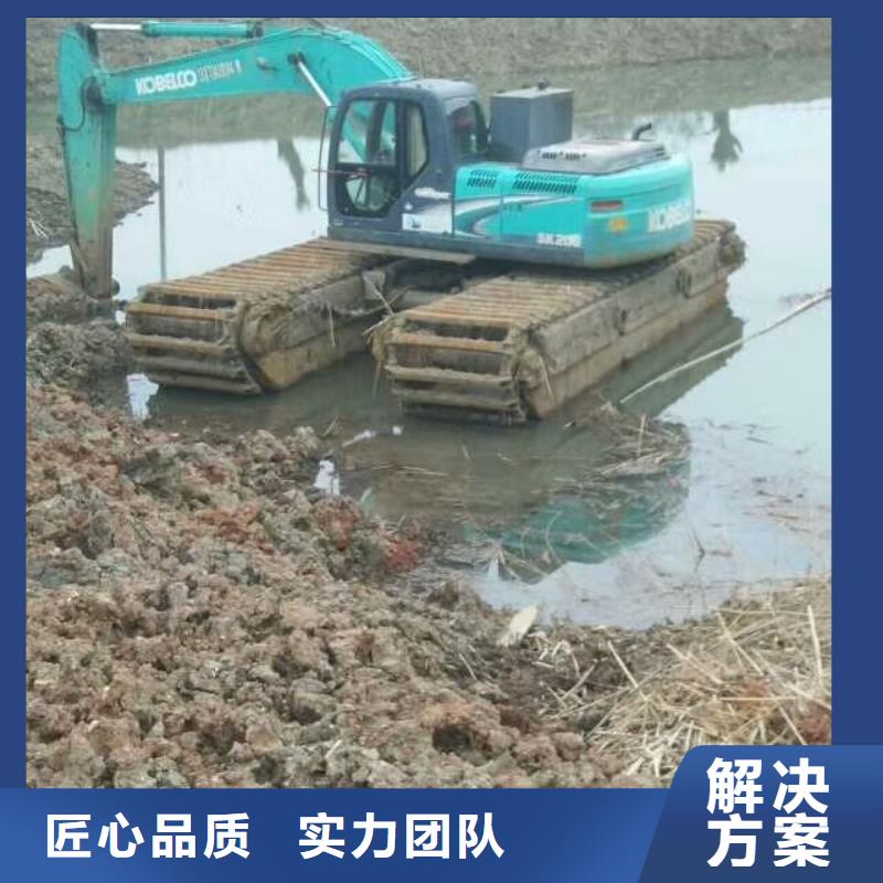水上挖掘机租赁租赁湿地挖机先进的技术