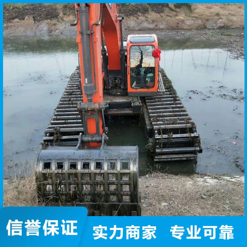 水上挖掘机租赁出租水陆挖机好评度高