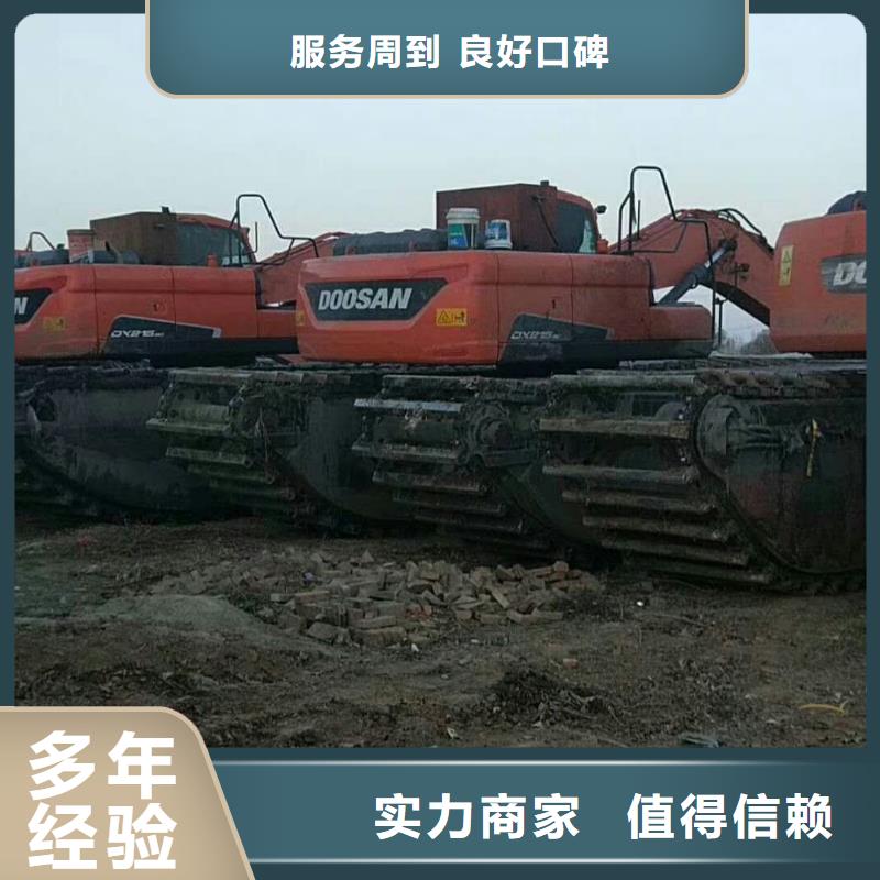 
水陆两用挖机租赁查看