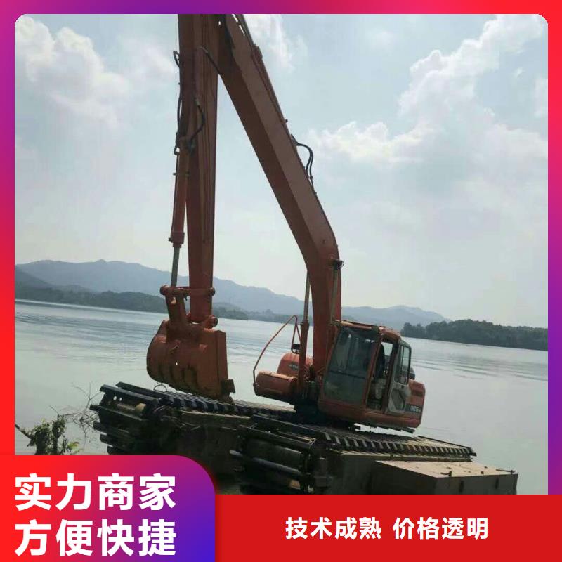 水上挖掘机租赁_租赁水陆挖机优质服务