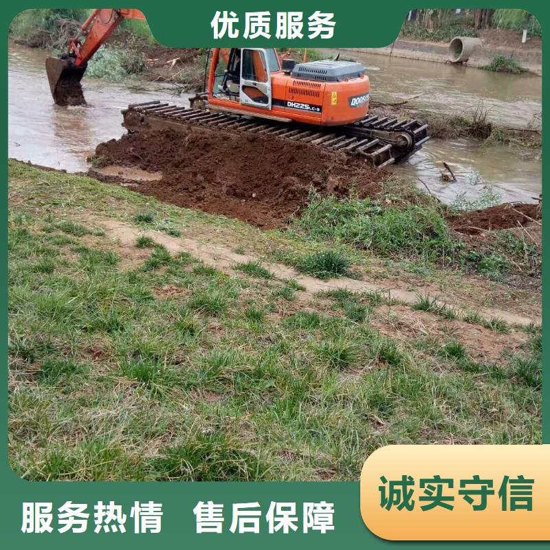 水上挖掘机租赁,租赁湿地挖机多年行业经验