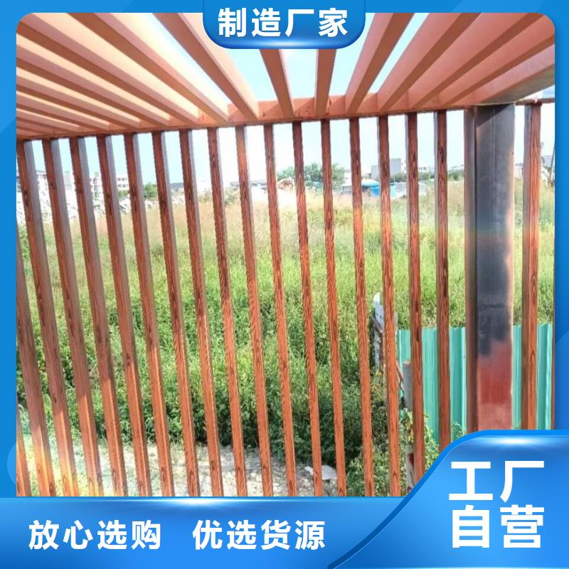 廊架长廊木纹漆包工包料