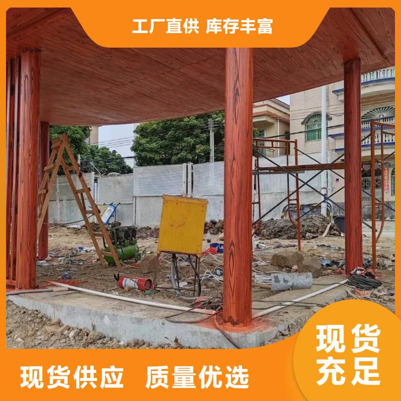 不锈钢仿木纹漆，长廊花架木纹漆，水性木纹漆批发施工