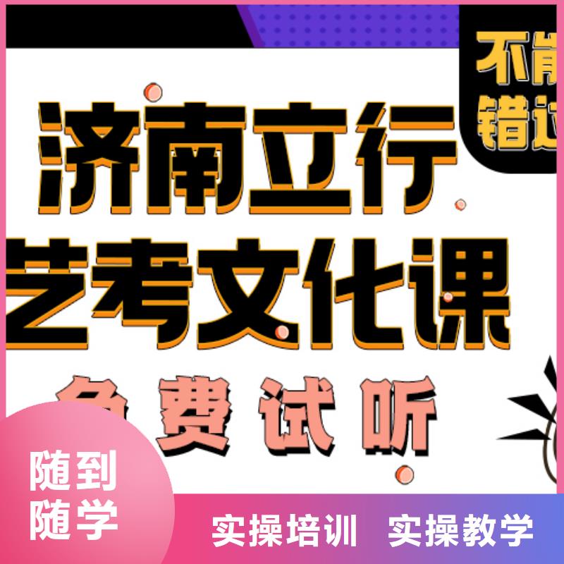 艺术生文化课集训冲刺招生简章私人定制学习方案