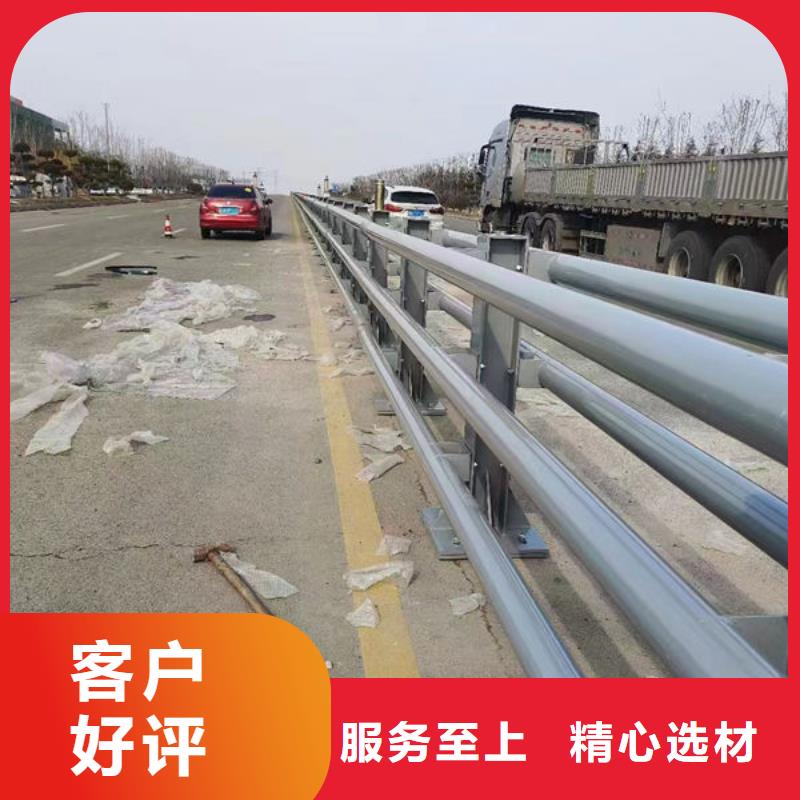 全国配送防撞护栏立柱价格