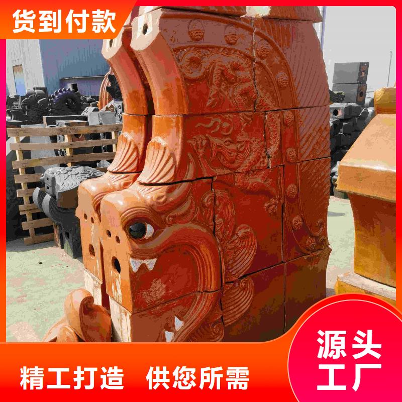 古建屋面琉璃瓦 仿古脊瓦出厂价