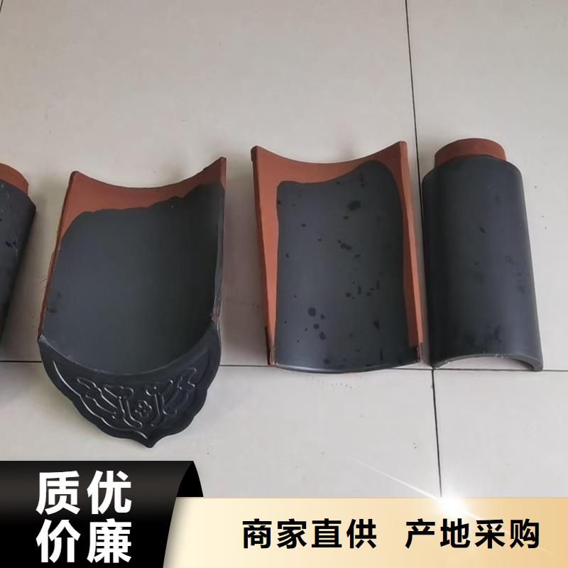支持定制的西班牙筒瓦别墅琉璃瓦生产厂家