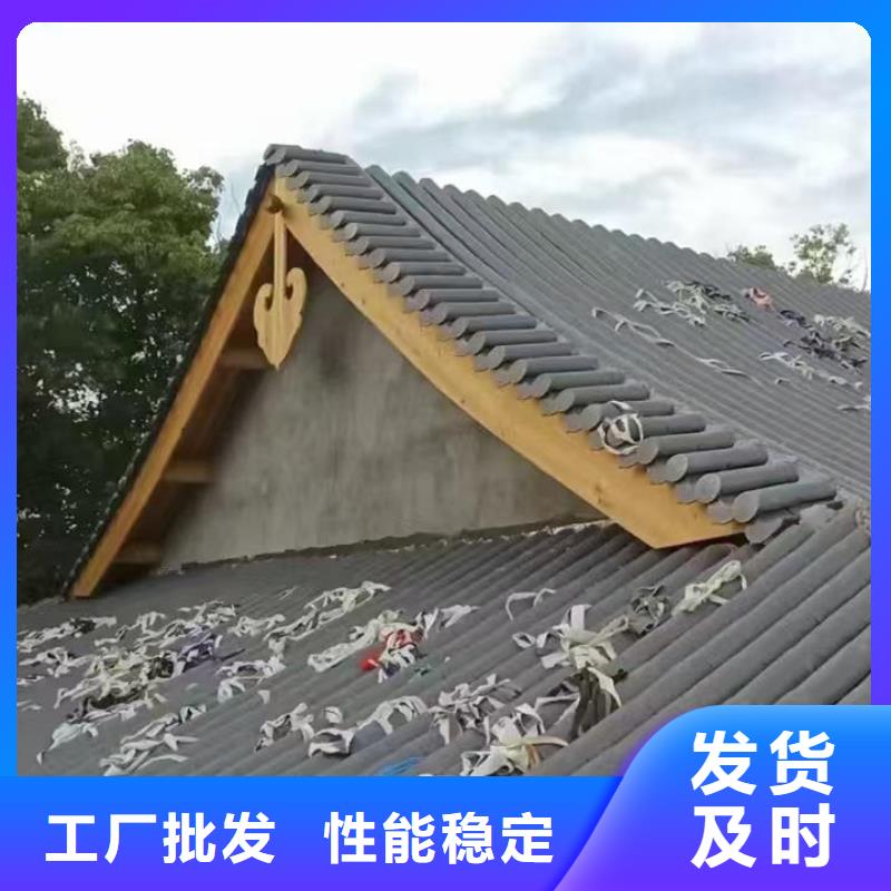 祠堂用瓦片 灰色琉璃瓦品质优越