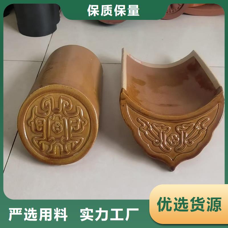 宜兴仿古古建琉璃筒瓦支持定制