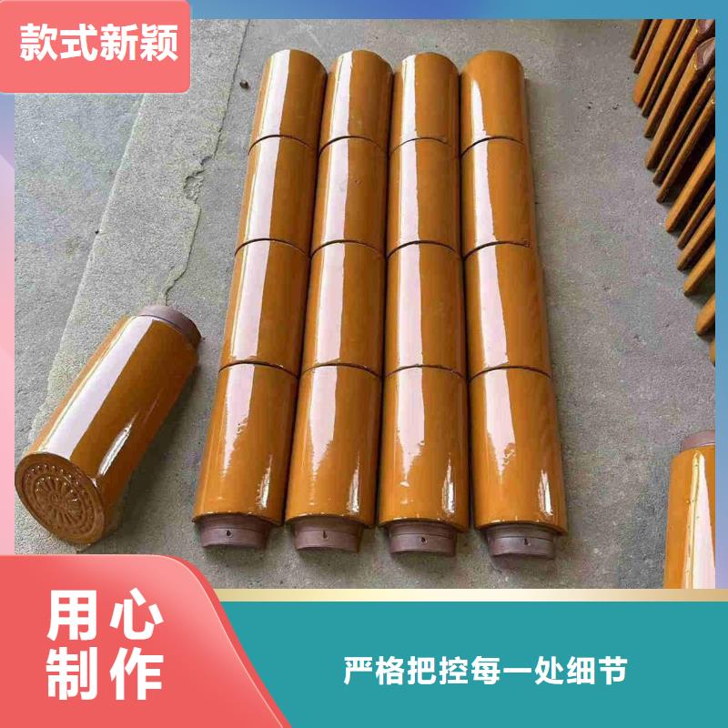 支持定制的西班牙筒瓦别墅琉璃瓦生产厂家