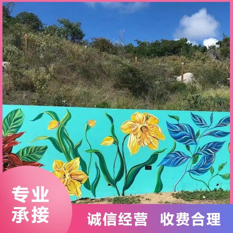 美丽乡村振兴彩绘墙绘团队