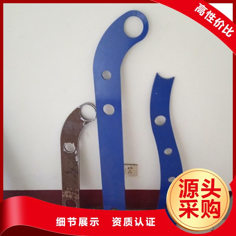 复合管不锈钢桥梁防护栏杆厂家层层质检