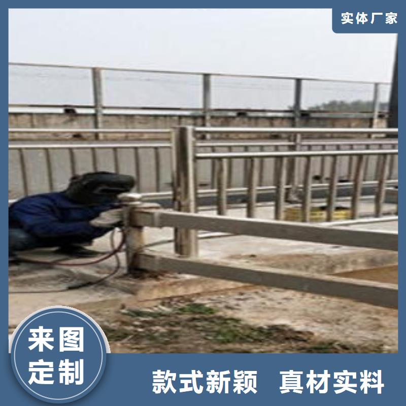 Q235材质钢板立柱切割304不锈钢复合管护栏价格值得信赖