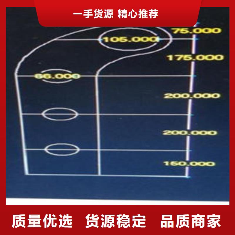 Q235材质钢板立柱切割-304不锈钢复合管护栏价格一手货源