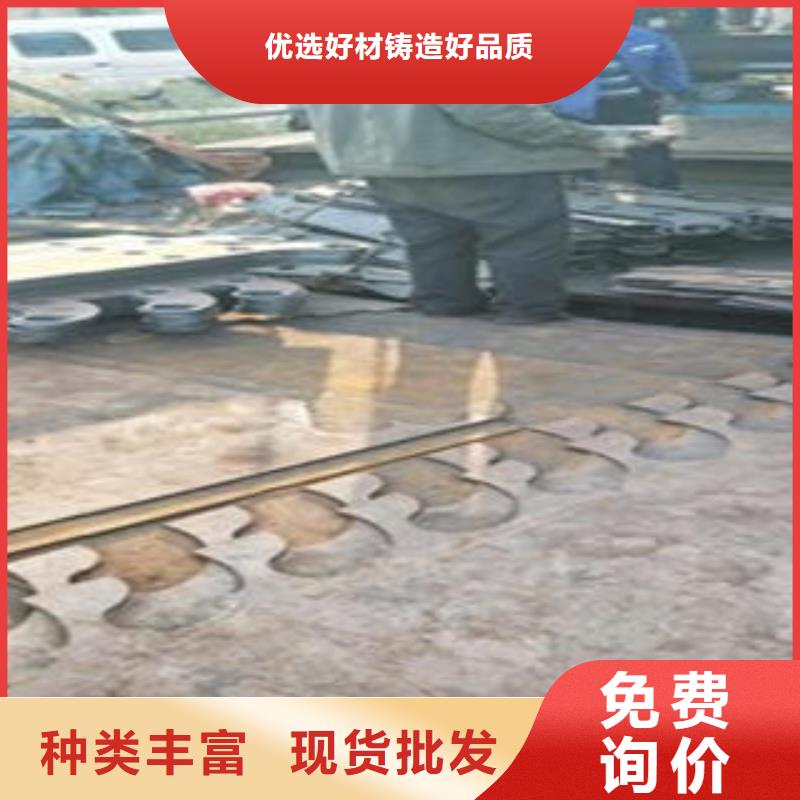 Q235材质钢板立柱切割-304不锈钢复合管护栏价格一手货源