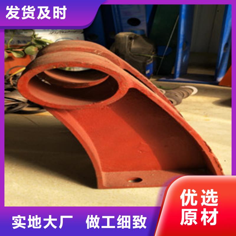 【桥梁护栏立柱】-【道路护栏】大量现货供应鑫海达不锈钢立柱