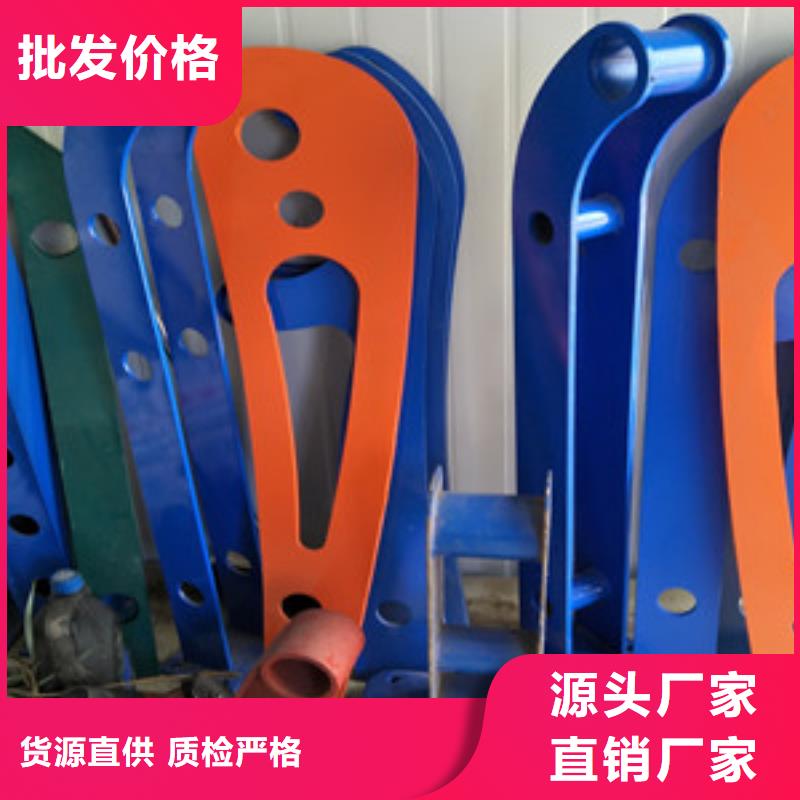 桥梁护栏立柱镀锌喷塑钢板立柱厂家售后完善