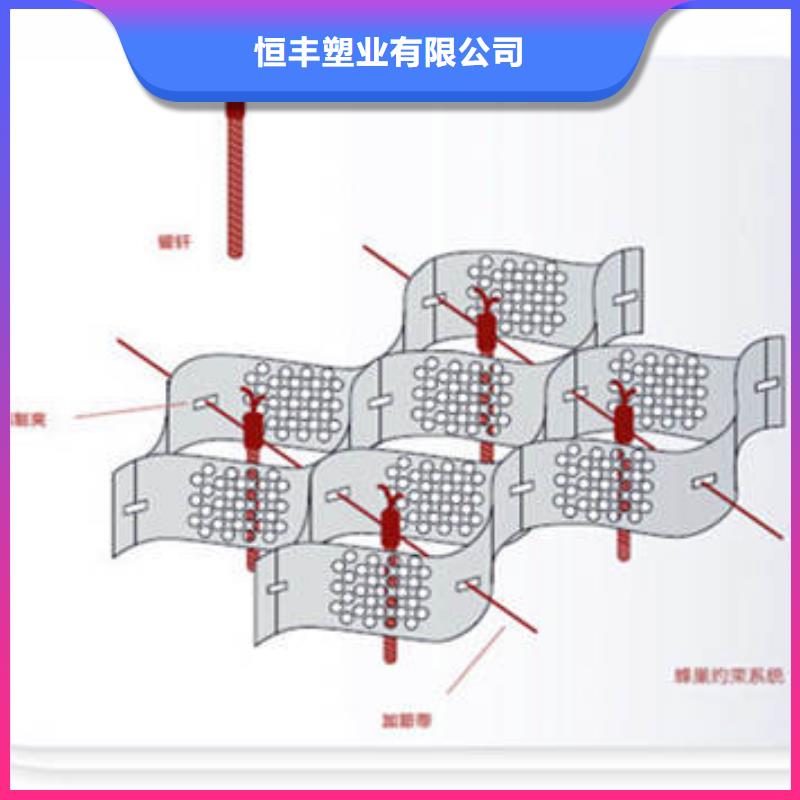 蜂巢格室双向土工格栅自有生产工厂