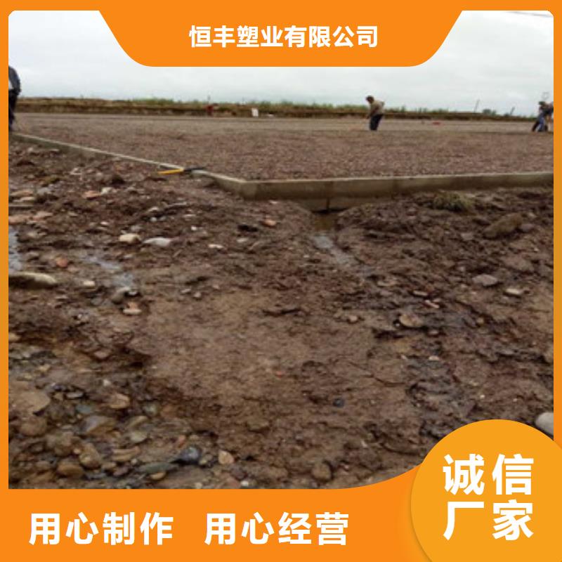 蜂巢格室车库顶板排水板厂家案例