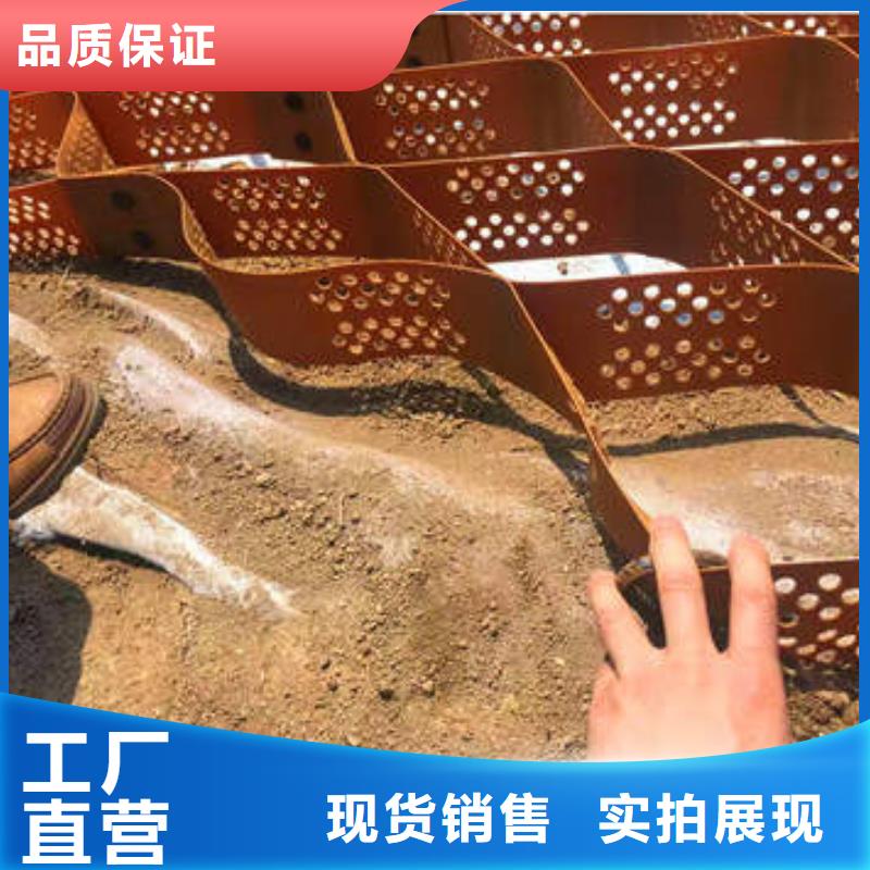 蜂巢格室钢塑土工格栅每个细节都严格把关