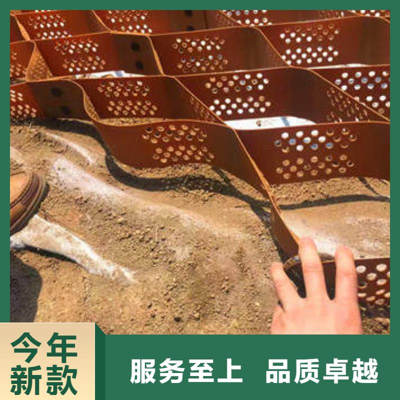蜂巢格室双向土工格栅自有生产工厂