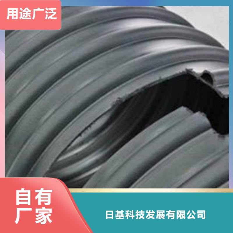 HDPE聚乙烯钢带增强缠绕管_【HDPE检查井】自有厂家