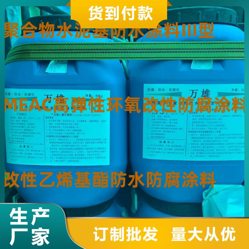VRA-II型复合防腐防水涂料严选好货批发RLFA水性聚乙烯防腐涂料(污水厂)