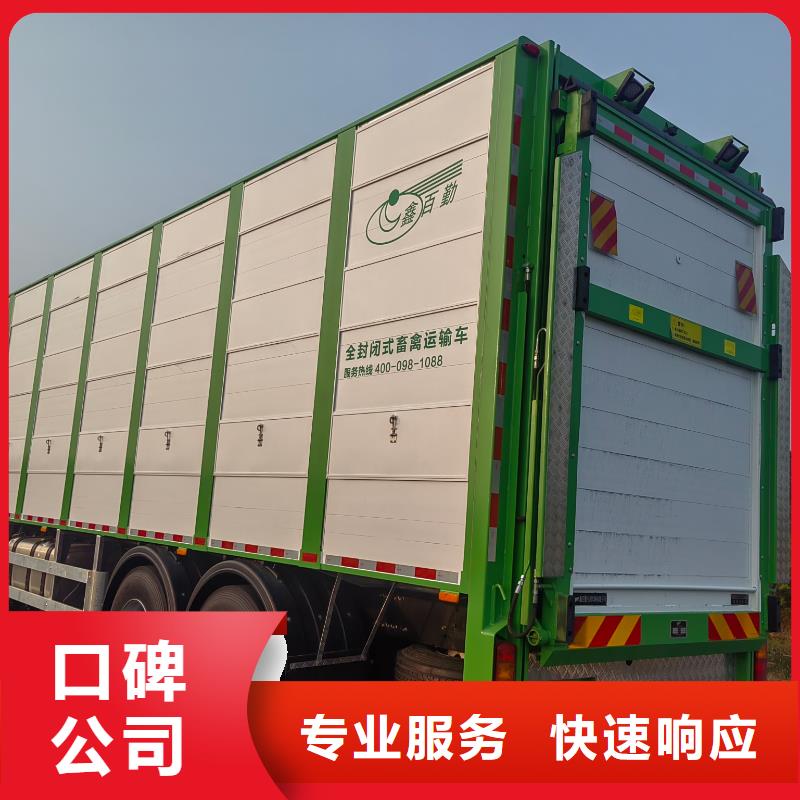 宁波至猪牛羊运输恒温车资质齐全